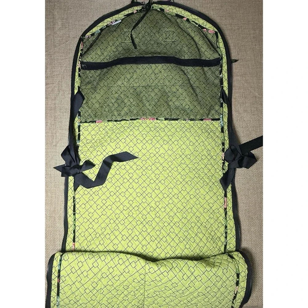 Vera Bradley Garment Bag Botanica Floral Long Hanging Clothes‎ Travel Organizer